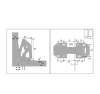 Yiwu Good Goods Furniture hinge bridge type hinges Specification image